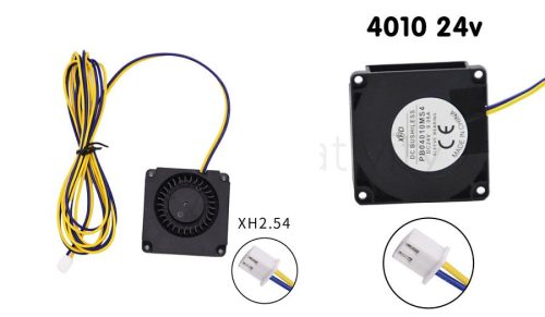 3D nyomtató tárgyhűtő ventillátor 4010 radiális ventilátor csendes hűtőventilátor DC 24V KAPHATÓ !!!!!!!!