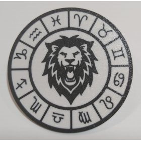   Poháralátét, műanyag mosható, 90x2mm (0029) OROSZLÁN KAPHATÓ !!!!!