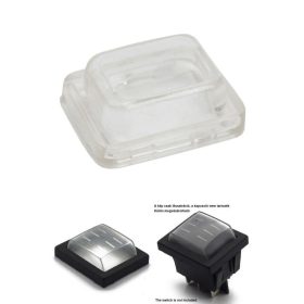   Vízmentes Szilikon Sapka Billenőkapcsolóra 21x15mm nagy (09090) KAPHATÓ !!!!!