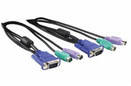 KVM elosztóhoz kábelszett 3m KAPHATÓ !!!!!!
