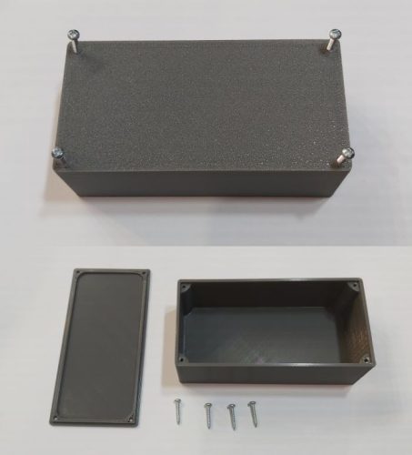 Műszerdoboz műanyag 100x50x35mm választható szín RENDELÉSRE !!!!!!!