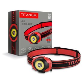   Fejlámpa, Power LED, + COB LED,  100 lumen !!! 3db AAA elemes KAPHATÓ !!!!!