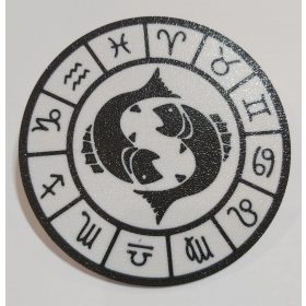   Poháralátét, műanyag mosható, 90x2mm (0023) HALAK KAPHATÓ !!!!!