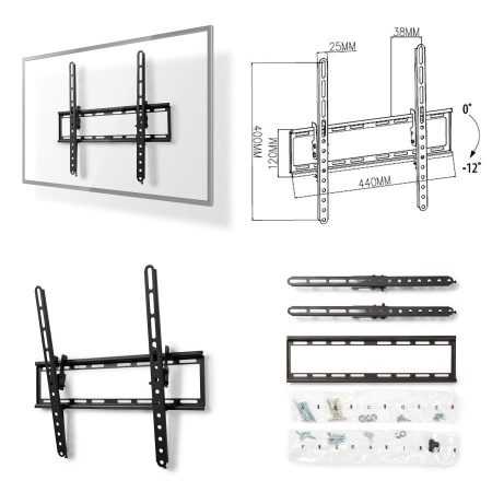 Minden Irányban Mozgatható  LCD LED  monitor és TV fali tartó 23-55" (TVWM1131BK) RENDELÉSRE !!!! 2-3 munkanap