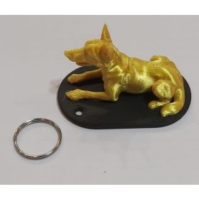 Kulcstartó kutya, aranyszínű KAPHATÓ !!!!!!