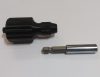 Kulcstartó mini marokcsavarhúzó, tároló rekesszel, + bitfej toldó 60mm. (61x28mm) KAPHATÓ !!!!!