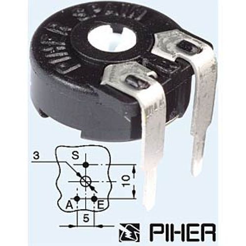 TRIMMER potméter PIHER 25K fekvő KAPHATÓ !!!!!!