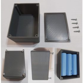   Műszerdoboz műanyag 81x60x47mm Fekete RENDELÉSRE !!!!!! 1-2 munkanap