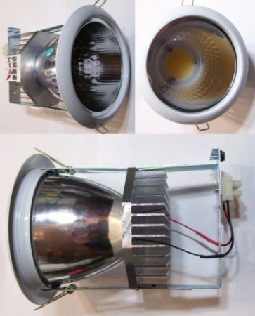 LED-es lámpatest 12V-os 15Watt természetes-fehér 1200 lumen !!!!!!! 