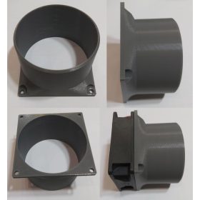    80mm-es ventilátorhoz indító adapter 79mm cső kimenettel KAPHATÓ !!!!!!!