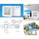 WiFi hőmérséklet és páratartalom érzékelő LCD kijelzővel (Tuya, Smart Life, Alexa, Google Home) RENDELÉS ALATT !!!!!