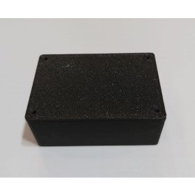   Műszerdoboz műanyag 60x40x25mm fekete csavarok nélkül KAPHATÓ !!!!!!!