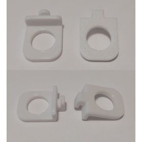   Fali tároló, modulosan építhető, fali panelhez csavarhúzó tartó 16,5mm lyukkal (Fanni fal 020) KAPHATÓ !!!!!!