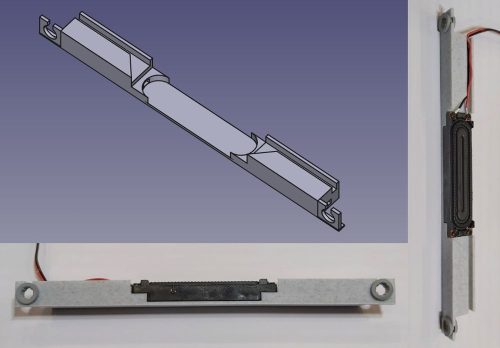 Led TV-hez hangszóró tartó tervezése