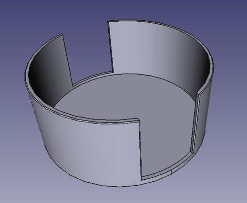 Poháralátét tartó műanyag tároló, 1-20db 90x2mm poháralátéthez KAPHATÓ !!!!