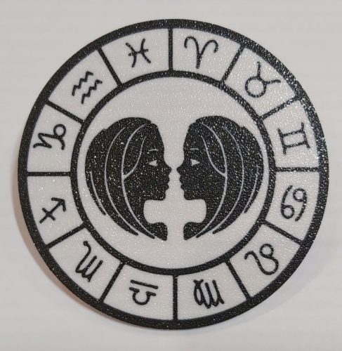 Poháralátét, műanyag mosható, 90x2mm (0031) IKREK KAPHATÓ !!!!
