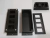 Műszerdoboz 4db kapcsoló kivágással, műanyag, felszerelhető 83x37x26mm talpal 37x100mm KAPHATÓ !!!!!!!