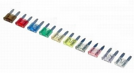 Késes autóbiztosíték mini 11,2mm KAPHATÓ !!!!!!!