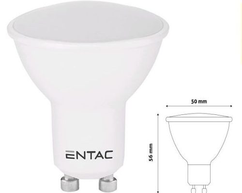 GU10 2,9W 100-250V ̴ 50/60Hz 3000K meleg-fehér, Sugár szög: 100°, 250 lumen !!! KAPHATÓ !!!!!!