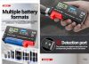 Elem és akkumulátor teszter AA, AAA, 9V, Li-Ion 18650 21700, 1,2-4,8V, 9V KAPHATÓ !!!!!!