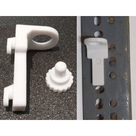   Dexion polcrendszerhez szerszámtároló, univerzális 1-2,5mm vastagságú oszlophoz, csavarhúzó tartó 16,5mm lyukkal KAPHATÓ !!!!!!