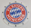Egyedi falióra FC Bayern München 175mm, óratartó házzal, óraszerkezet nélkül. KAPHATÓ !!!
