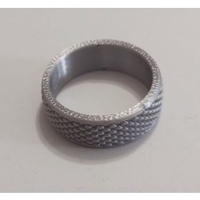 Műanyag gyűrű, ezüst. Design 2 KAPHATÓ !!!