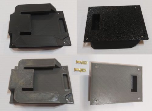 Akkumulátor sín Parkside XS20V, 2db érintkező saruval, doboztartós, doboz nélkül KAPHATÓ !!!!!