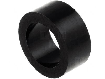 Távtartó D7x3,6x5mm fekete műanyag, Polystyrol (20097) KAPHATÓ !!!!!!