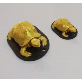 Kulcstartó teknős, aranyszínű, nagy KAPHATÓ !!!!