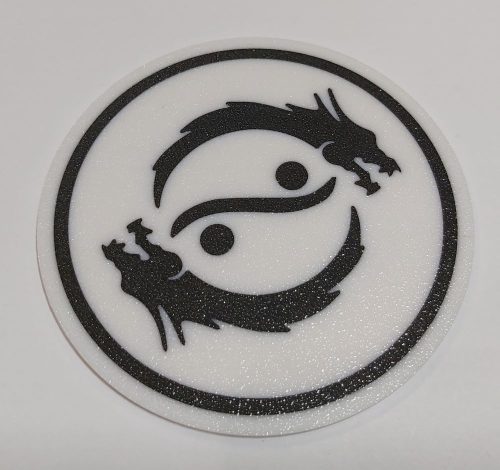 Poháralátét, műanyag mosható, 90x2mm (0001) KAPHATÓ !!!!!