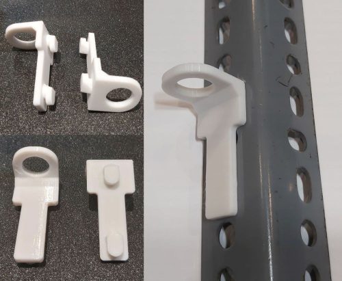 Dexion polcrendszerhez szerszámtároló, 1,8mm vastagságú oszlophoz, csavarhúzó tartó 16,5mm lyukkal KAPHATÓ !!!!!!