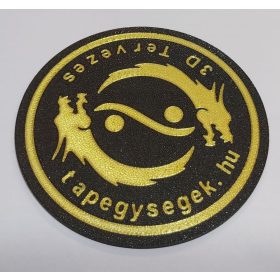   Poháralátét, műanyag mosható, 90mm, saját logóval, és szöveggel RENDELHETŐ !!!!!