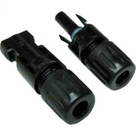 Napelem csatlakozó pár, apa és anya (MC4)