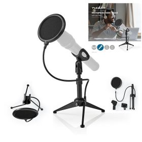   Mikrofontartó Asztali Állvány (MPST01BK) RENDELÉSRE !!!! 2-3 munkanap