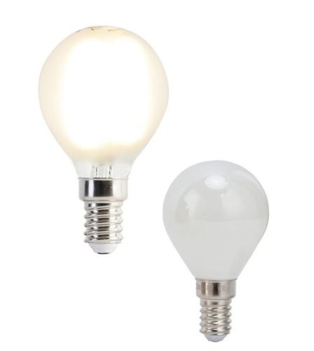 Ledlámpa gömb E-14 meleg-fehér 4W 340 lumen KAPHATÓ !!!!!!!!
