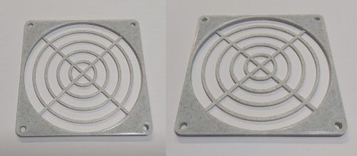 Ventillátor rács műanyag 92x92x3,5mm KAPHATÓ !!!!!