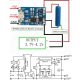USB mikro bemenet, ultra mini 5V 1A Lithium Li-Ion / Li-Po akkumulátortöltő modul  AKCIÓS !!!!!!! KAPHATÓ !!!!!!