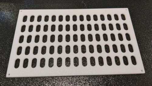 Fali tároló, modulosan építhető, fali panel 211x127x6mm (Fanni fal 003) KAPHATÓ !!!!!!
