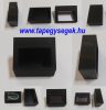 Műszerdoboz műanyag, 30 fokos döntött műszer előlappal, műszer nélkül 60x40x24-47mm KAPHATÓ !!!!!!!