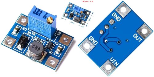DC – DC felfelé állítható feszültség stabilizátor Step - Up 2A KAPHATÓ !!!!!!