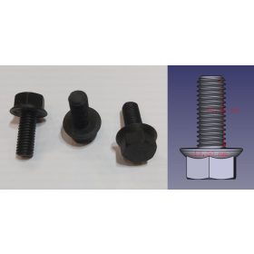   Hatlapfejű peremes csavar M8X20mm, fekete szín KAPHATÓ !!!!