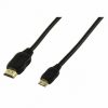   HDMI - MINI HDMI kábel  1,5m (ETHERNET-el)  nagy sebességű aranyozott (CVGP34500BK15) KAPHATÓ !!!!!!