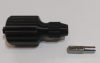 Kulcstartó mini marokcsavarhúzó, tároló rekesszel, + bitfej átalakító 25mm. (61x28mm) KAPHATÓ !!!!!