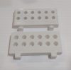 Fali tároló, modulosan építhető, fali panelhez 12db bitfej tartó 79x36x12mm (Fanni fal 060) KAPHATÓ !!!!!!