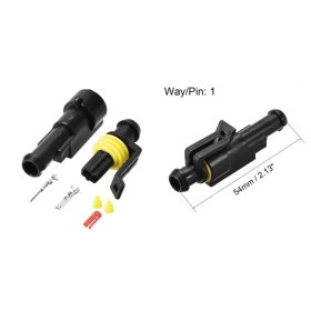   Vízálló csatlakozó dugó és aljzat 1 érintkezős párban