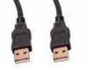   USB 2.0 kábel 1,8m A - A (dugó-dugó) Fekete KAPHATÓ !!!!!!!
