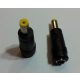 DC átalakító adapter 5,5/1,6mm dugó - 5,5/2,1 aljzat KAPHATÓ !!!!!