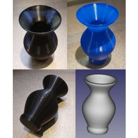   Váza 91x56mm, beltéri díszváza, vékonyfalú. KAPHATÓ !!!!!!