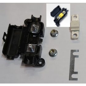   40mm-es biztosíték tartó, 125A-ig, lemezes, biztosíték nélkül. KAPHATÓ !!!!!!!